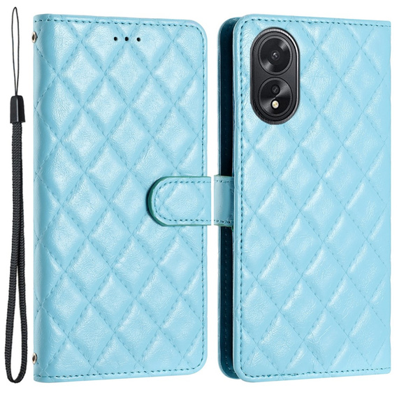 Klopové pouzdro pro Oppo A38 4G / Oppo A18 4G, Wallet, BINFEN COLOR, modré