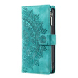Klopové pouzdro pro Xiaomi Redmi Note 13 Pro 4G / Xiaomi Redmi Note 14S / Xiaomi Poco M6 Pro 4G, Mandala, zelené