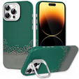 Pouzdro iPhone 14 Pro Max, Frame Kickstand, pro MagSafe, Sand Green