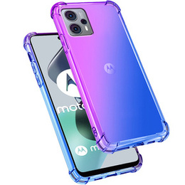 Pouzdro pro Motorola Moto G23 / G13 4G, Gradient Dropproof, Fialová / modrá