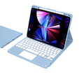 Pouzdro + klávesnice iPad Air 10.9 4 2020 / 5 2022, Touchpad, modré