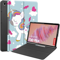 Pouzdro pro Lenovo Tab Plus, Smartcase, unicorn