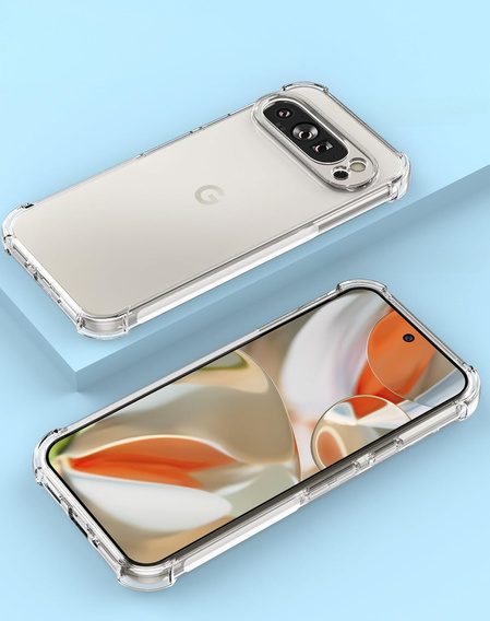 Pouzdro pro Google Pixel 9 Pro XL, Dropproof, průhledné