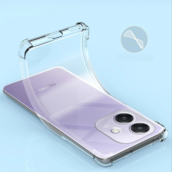 Pouzdro pro Oppo A40 / Oppo A40m, Dropproof, průhledné