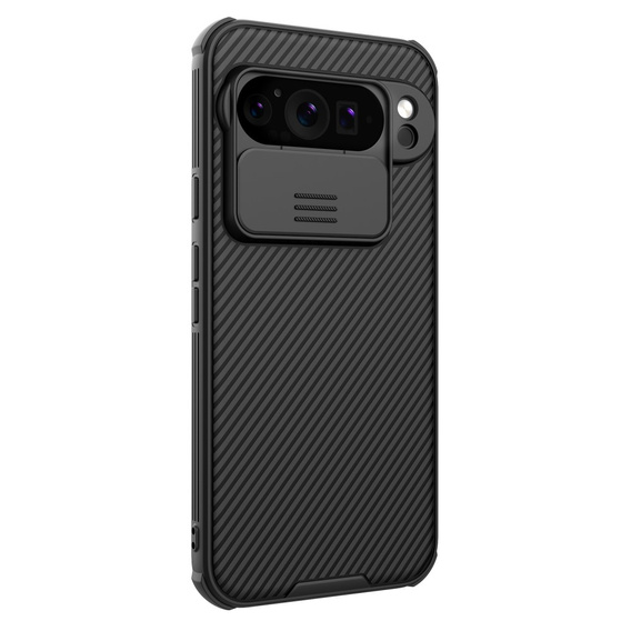 Pouzdro pro Google Pixel 9/9 Pro, obrněné Nillkin, CamShield Pro, černé