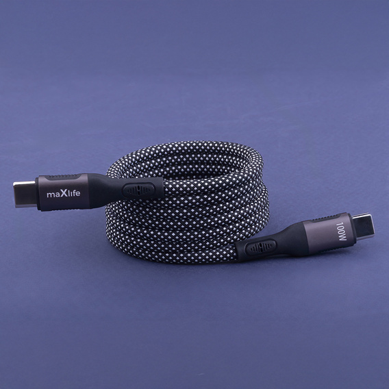 Magnetický kabel USB-C – USB-C 100 W, 1,0 m pro zařízení s USB-C