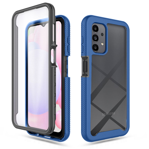 Pouzdro pro Samsung Galaxy A13 4G, Shockproof, s fólií, modré