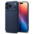 Pouzdro Spigen Liquid Air pro iPhone 17 Pro, námořnická modř