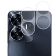 2x tvrzené sklo ERBORD pro kameru na Realme C55, průhledné