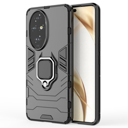 Pouzdro pro Honor 200 Pro 5G, Kickstand Ring, černé