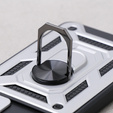 Pouzdro pro Motorola Moto G84 5G, CamShield Slide, stříbro