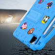 Dětské pouzdro pro Xiaomi Pad 7 / 7 Pro, Cute Patterns, se stojánkem, modré