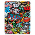 Pouzdro pro iPad Pro 13" 2024 (7 gen.), Smartcase, graffiti
