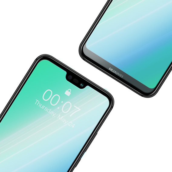 2x tvrzené sklo pro Huawei P20 Lite, ERBORD 9H Hard Glass na displeji