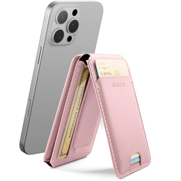 Magnetická peněženka se stojánkem a funkcí NFC SURITCH pro iPhone 16 Pro