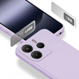 Pouzdro pro Xiaomi Redmi Note 14 4G, Silicone Lite, fialové