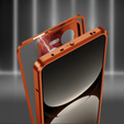 Pouzdro pro Realme GT 7 Pro, Frame Case, oranžové