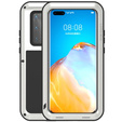 Pouzdro Love Mei pro Huawei P40 Pro, armored without glass, stříbrné