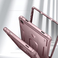 Pancéřové pouzdro pro Galaxy Tab A9+ Plus, Dexnor Full Body, růžové