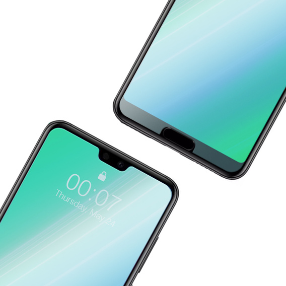 2x tvrzené sklo pro Huawei P20 Pro, ERBORD 9H Hard Glass na displeji