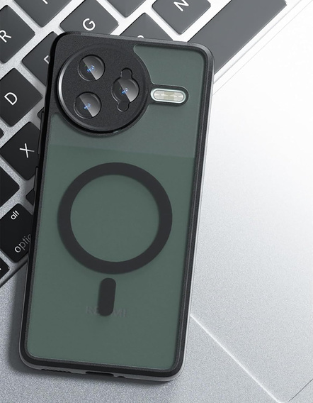 Pouzdro pro Xiaomi Poco F7 Ultra, pro MagSafe, ERBORD Matt Case, černý