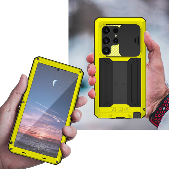 Pancéřové pouzdro pro Samsung Galaxy S25 Ultra, R-JUST, žluté