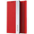 Klopové pouzdro pro Xiaomi Redmi 10C, Side Magnetic, červené