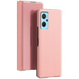 Pouzdro pro Realme 9i / Oppo A96, Clear View, růžové rose gold