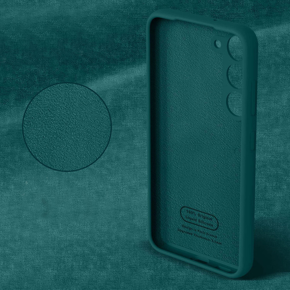 Pouzdro pro Samsung Galaxy S23 Plus, Silicone Lite, zelené
