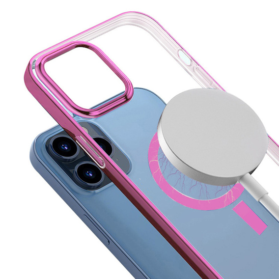 Pouzdro pro iPhone 13 Pro Max, ERBORD Hybrid MagSafe Case, modré