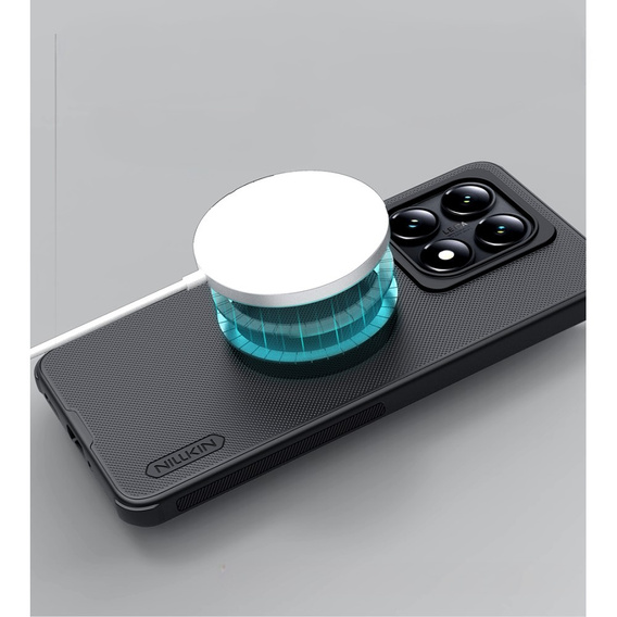 Pouzdro NILLKIN pro Xiaomi 14T, Frosted Shield, pro MagSafe, černé