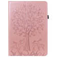 Flipové pouzdro pro Huawei MatePad SE 10.4, tree, růžové rose gold
