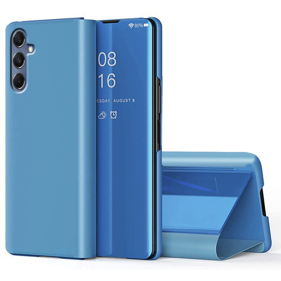 Pouzdro pro Samsung Galaxy M34, Clear View, modré