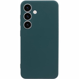 Pouzdro pro Samsung Galaxy S24+ Plus, Silicone Lite, tmavě zelené