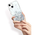 Pouzdro pro iPhone 13 Mini, Glittery, modré