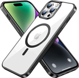 Pouzdro pro iPhone 14 Pro, ERBORD Hybrid MagSafe Case, černé
