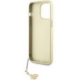Pouzdro Guess 4G Charms s přívěskem pro iPhone 15 Pro Max