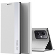 Klopové pouzdro pro Xiaomi Poco X5 Pro 5G / Redmi Note 12 Pro, Side Magnetic, stříbrné
