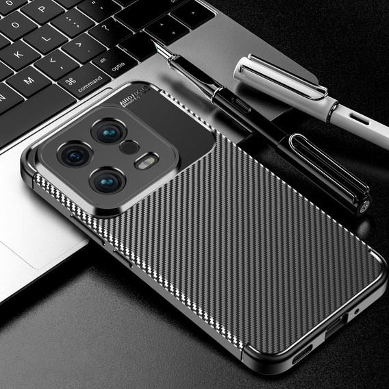 Pouzdro pro Xiaomi 13, Carbon Gel, černé