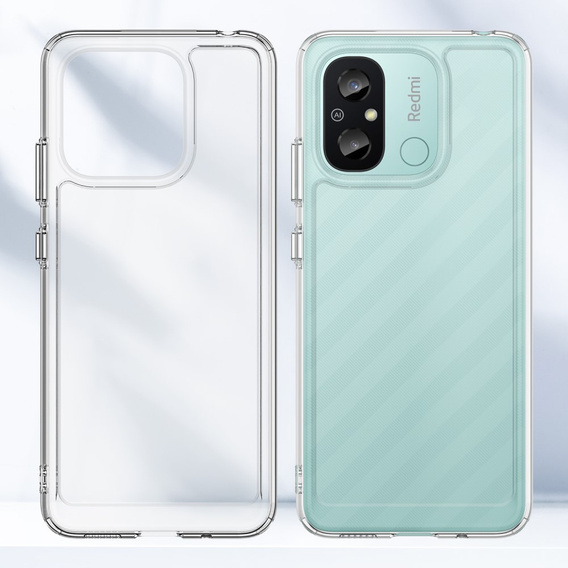 Pouzdro pro Xiaomi Redmi 12C, Fusion Hybrid, průhledné