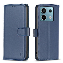 Klopové pouzdro pro Xiaomi Redmi Note 13 Pro 5G, BINFEN Wallet, modré