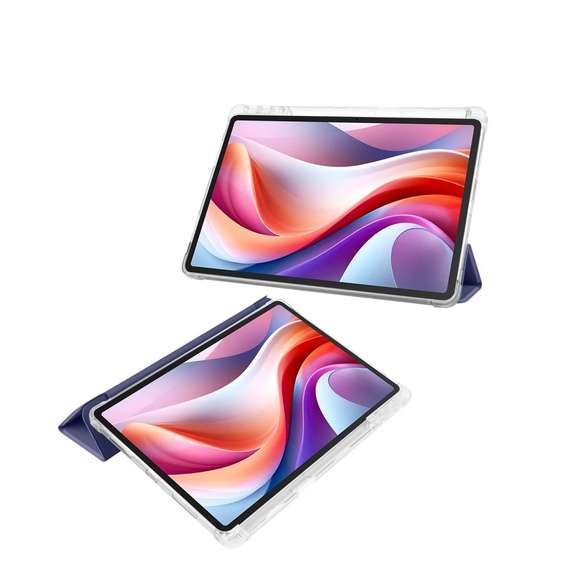 Pouzdro pro Lenovo Tab M11, Smartcase Hybrid, se slotem na stylus, námořnicky modré