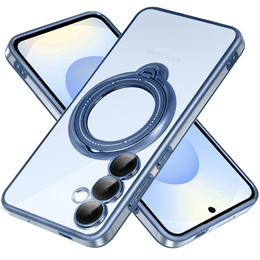 Magnetické pouzdro pro Samsung Galaxy S25+ Plus, pro MagSafe, modré