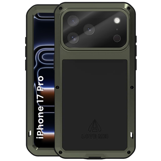 Pancéřové pouzdro s tvrzeným sklem pro iPhone 17 Pro