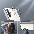 Ochranné pouzdro na fotoaparát pro Samsung Galaxy Note 10+ Plus, CamShield MagSafe, průhledná / stříbrná
