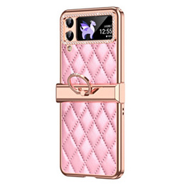 Pouzdro pro Samsung Galaxy Z Flip 4 5G, Rhombus Grid