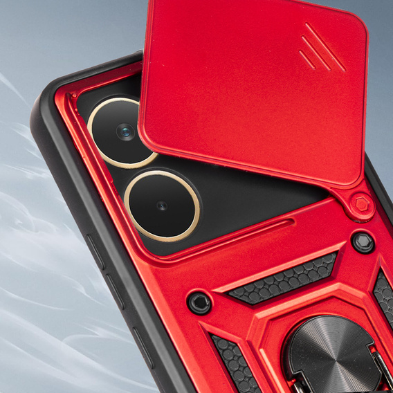 Pouzdro pro Oppo A5 Pro 5G, CamShield Slide, červené