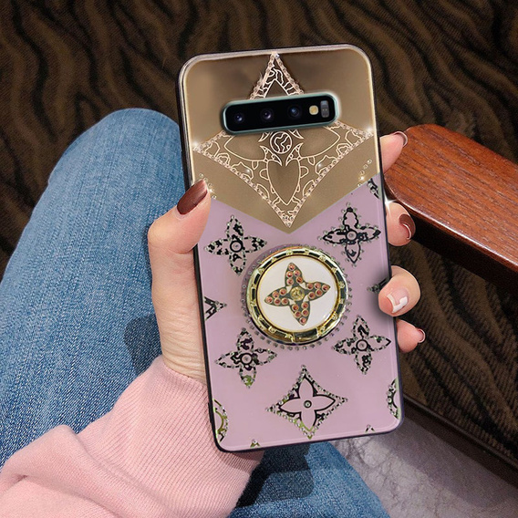Fashion Pouzdro pro Samsung Galaxy S10+ Plus, fialové