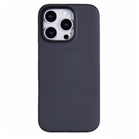 Pouzdro pro iPhone 16 Pro, Aramid Fiber Cover, černé