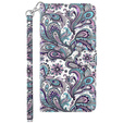 Klopové pouzdro pro Xiaomi Redmi 13C / Poco C65, Wallet, Flowers